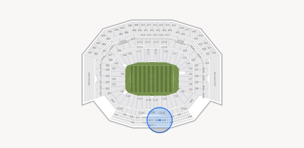 Levi's Stadium Seating Chart