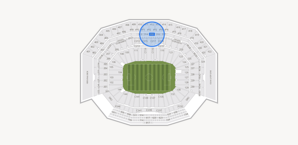 Levi's Stadium Seating Chart