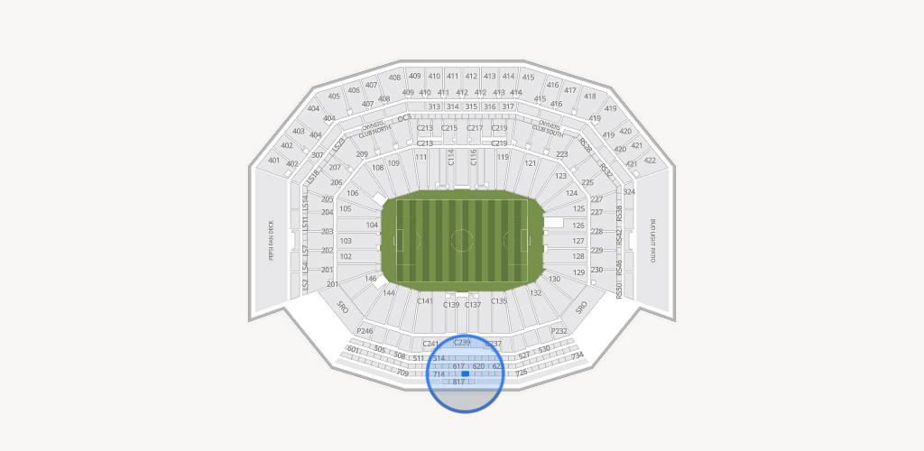Levi's Stadium Seating Chart