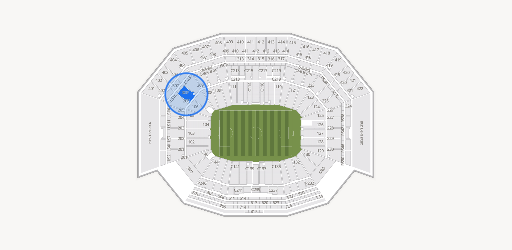 Levi's Stadium Seating Chart