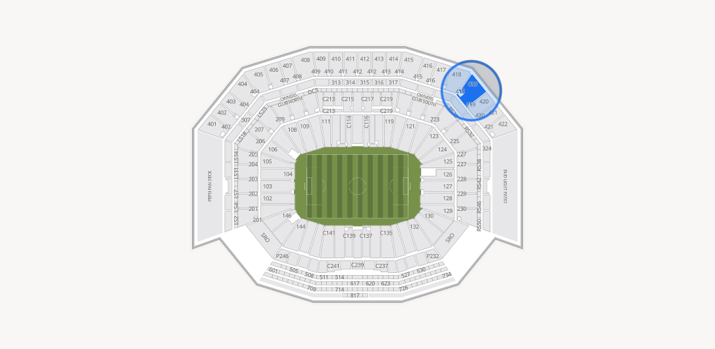 Levi's Stadium Seating Chart