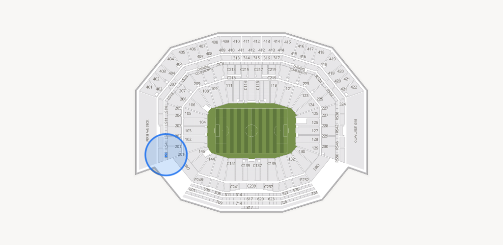 Levi's Stadium Seating Chart
