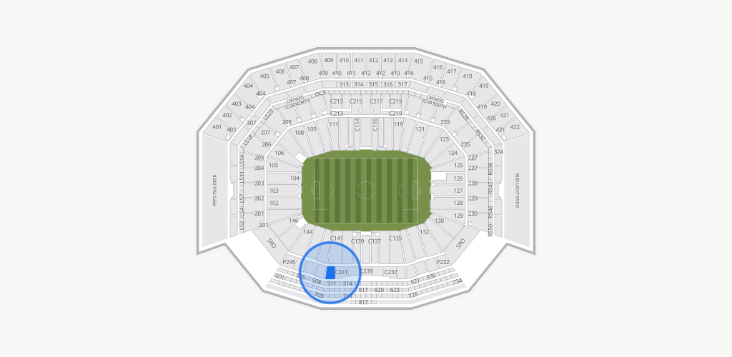 Levi's Stadium Seating Chart