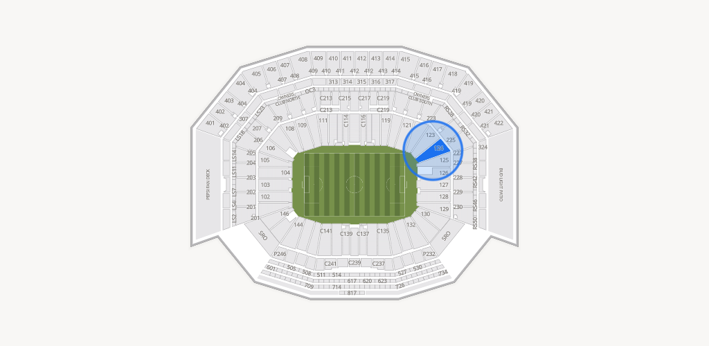 Levi's Stadium Seating Chart