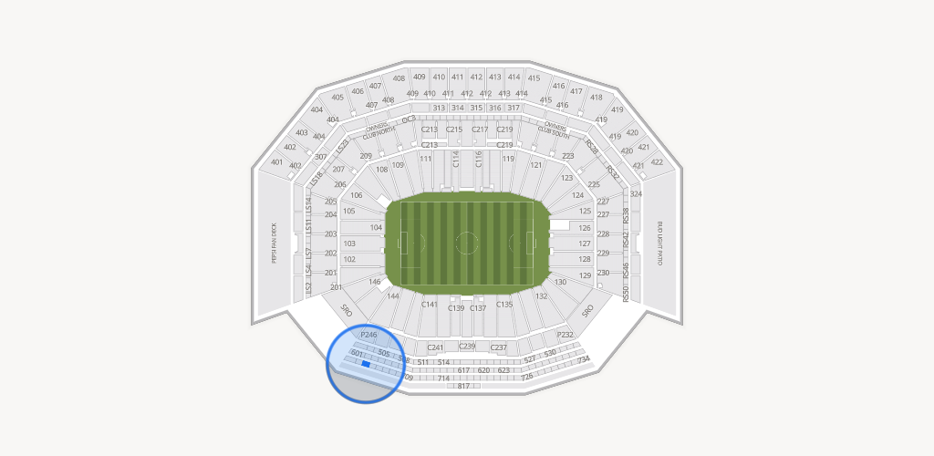 Levi's Stadium Seating Chart