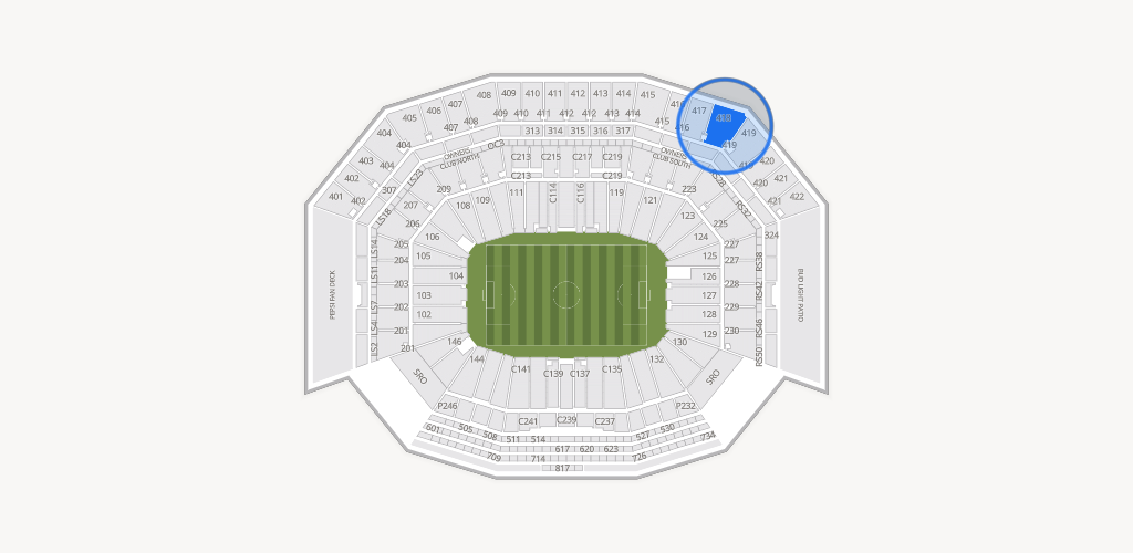 Levi's Stadium Seating Chart