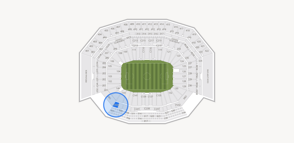 Levi's Stadium Seating Chart