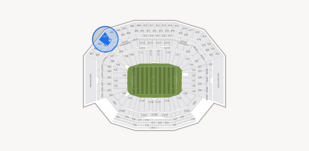 Levi's Stadium Seating Chart