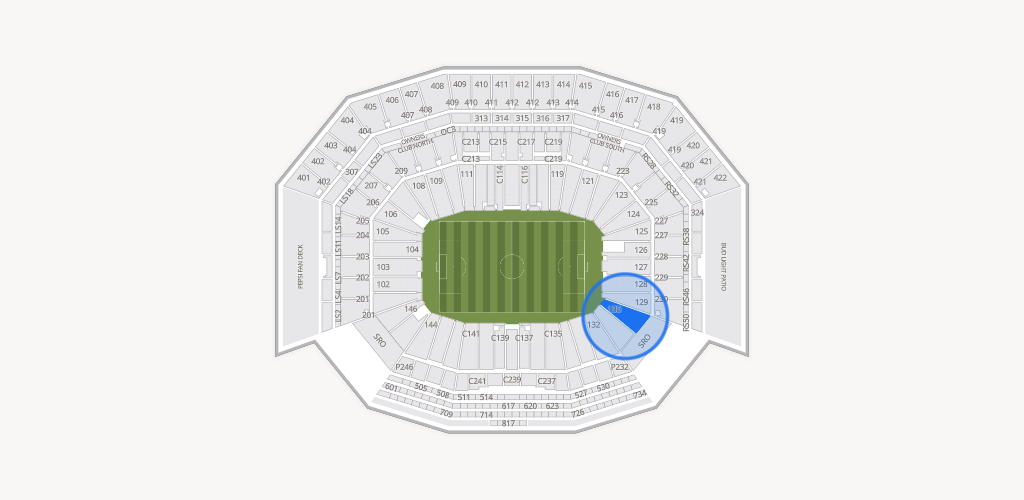 Levi's Stadium Seating Chart