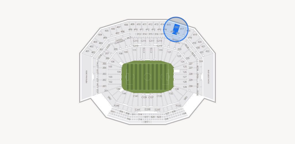 Levi's Stadium Seating Chart