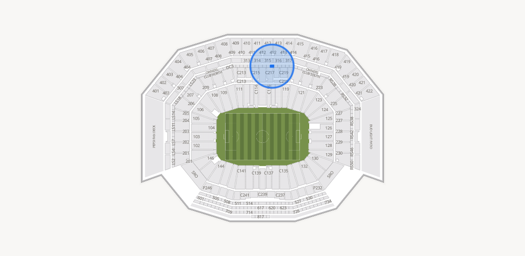 Levi's Stadium Seating Chart