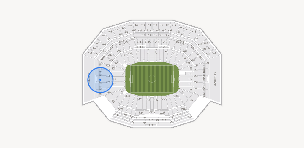 Levi's Stadium Seating Chart
