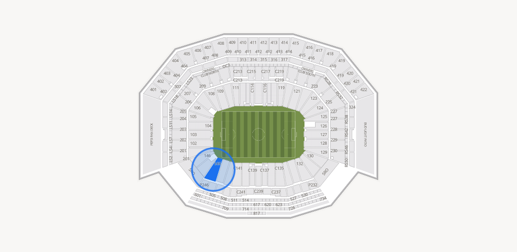 Levi's Stadium Seating Chart
