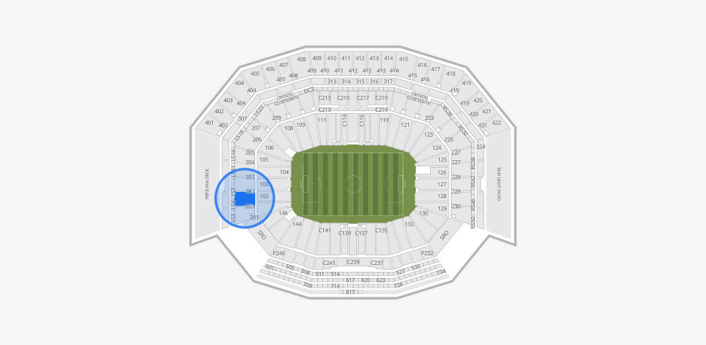 Levi's Stadium Seating Chart