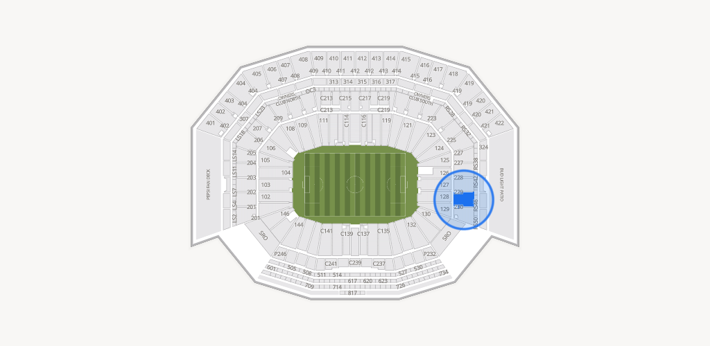 Levi's Stadium Seating Chart