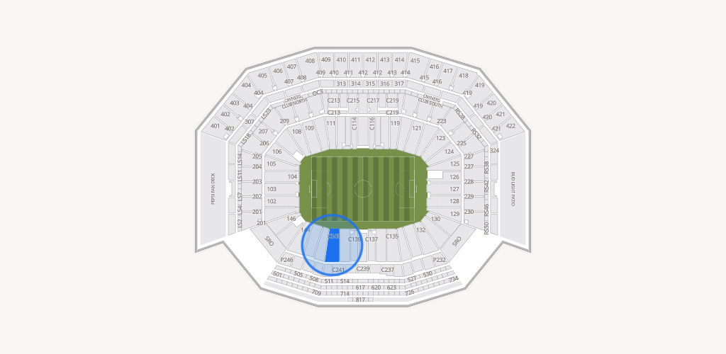 Levi's Stadium Seating Chart