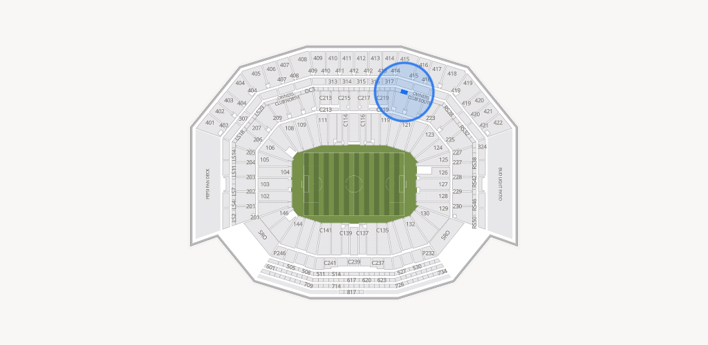 Levi's Stadium Seating Chart