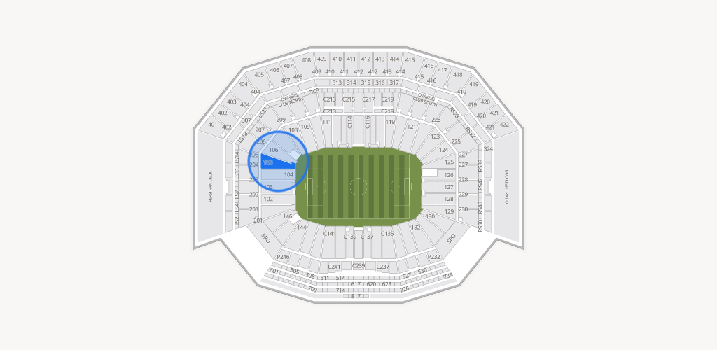 Levi's Stadium Seating Chart