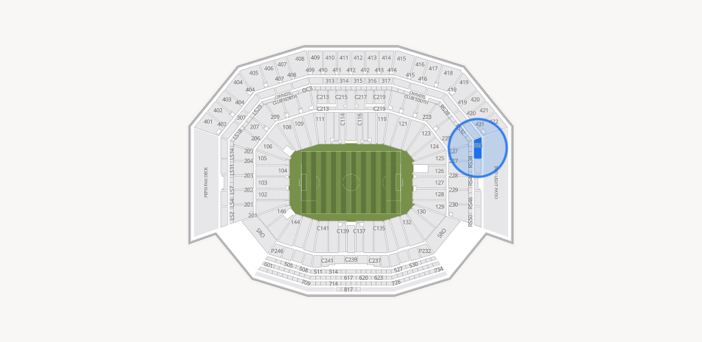 Levi's Stadium Seating Chart