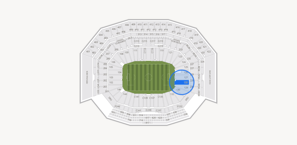 Levi's Stadium Seating Chart