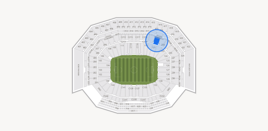 Levi's Stadium Seating Chart