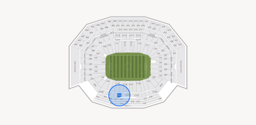 Levi's Stadium Seating Chart