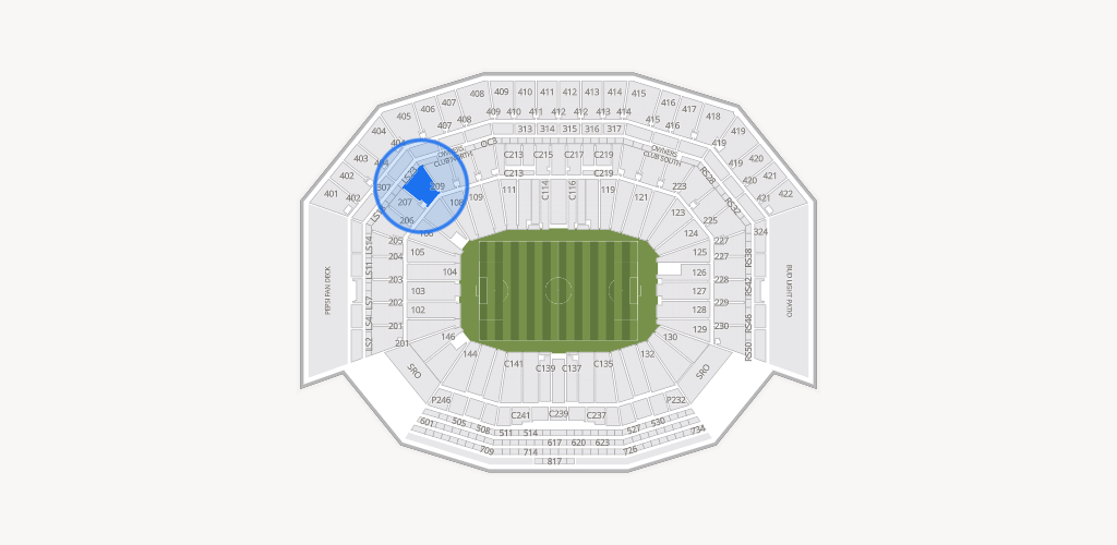 Levi's Stadium Seating Chart