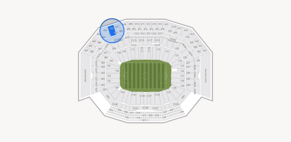 Levi's Stadium Seating Chart