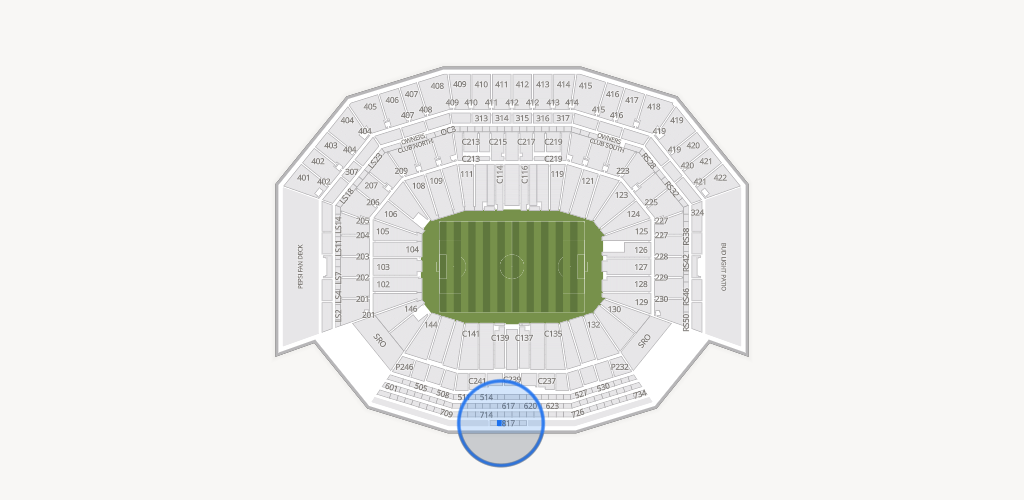 Levi's Stadium Seating Chart