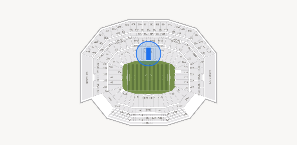 Levi's Stadium Seating Chart