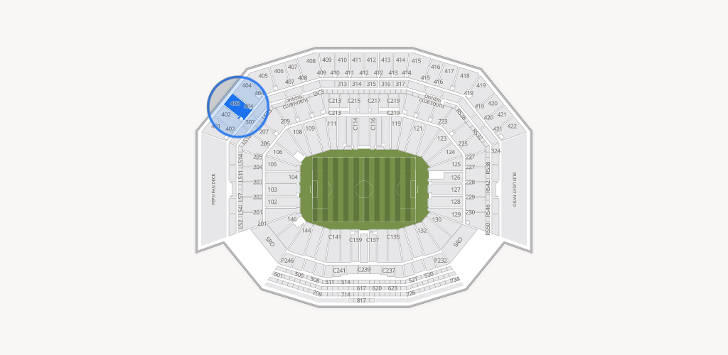Levi's Stadium Seating Chart