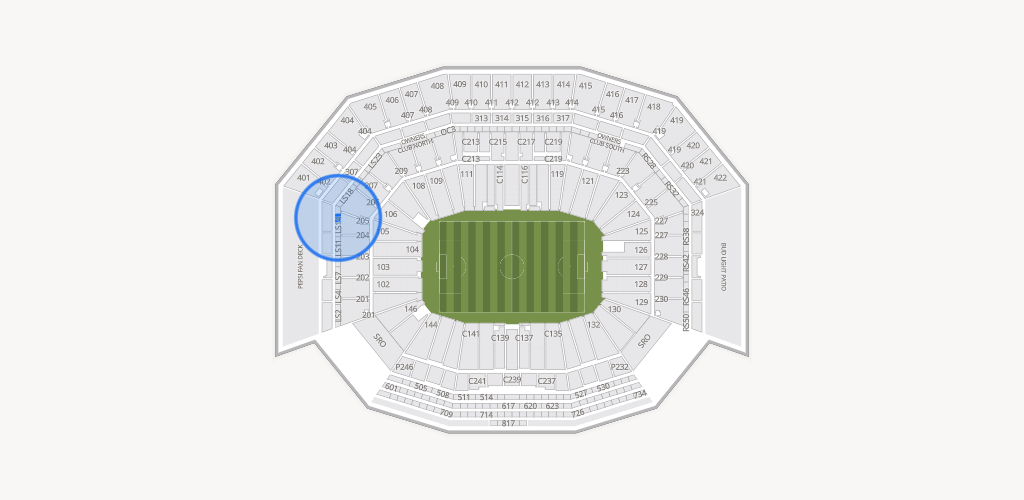 Levi's Stadium Seating Chart