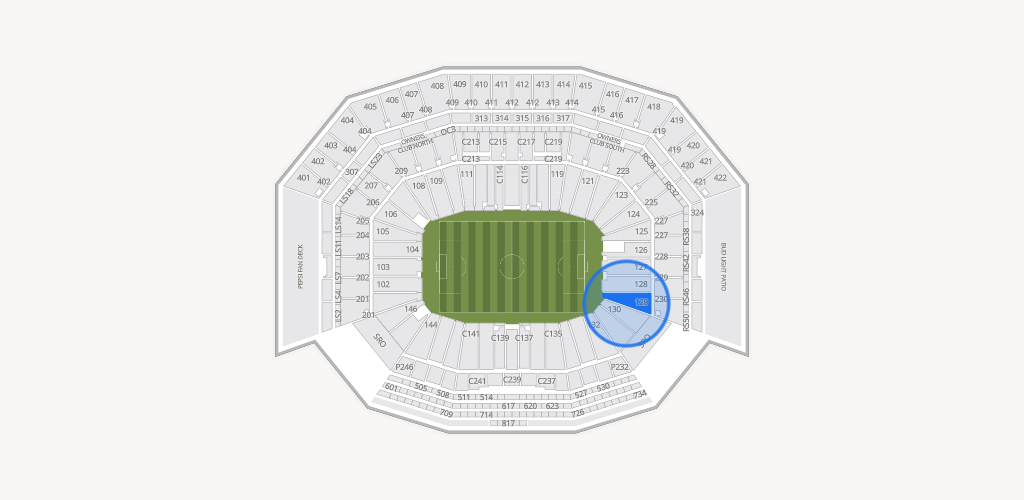 Levi's Stadium Seating Chart