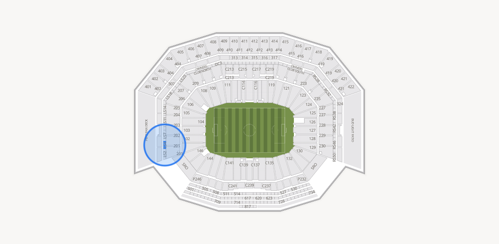 Levi's Stadium Seating Chart