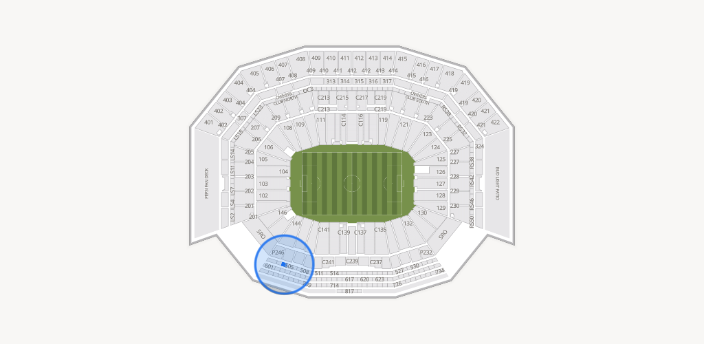 Levi's Stadium Seating Chart