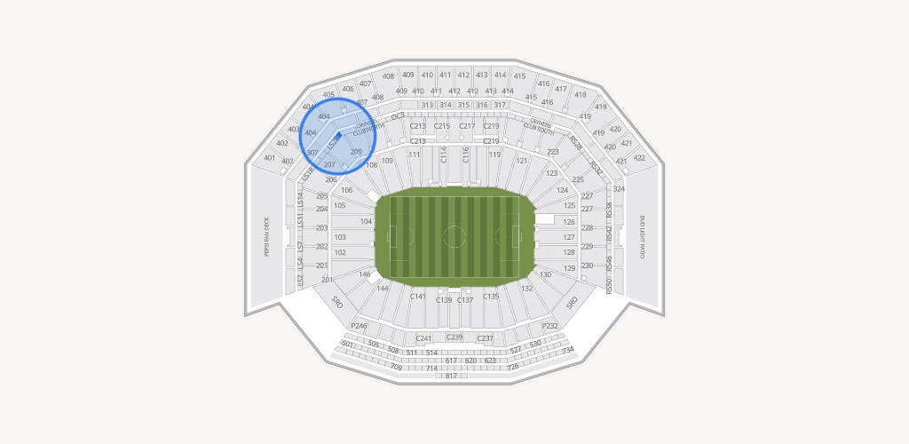 Levi's Stadium Seating Chart