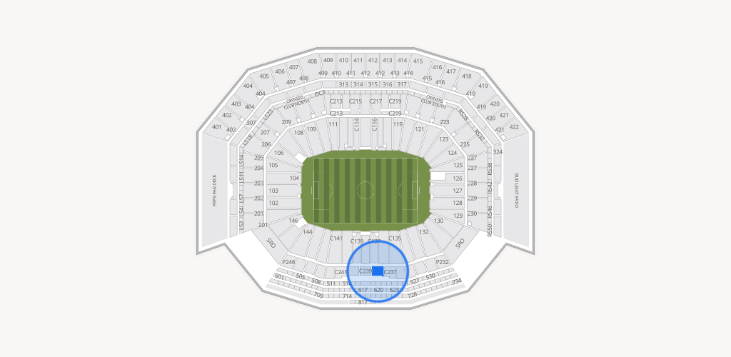 Levi's Stadium Seating Chart