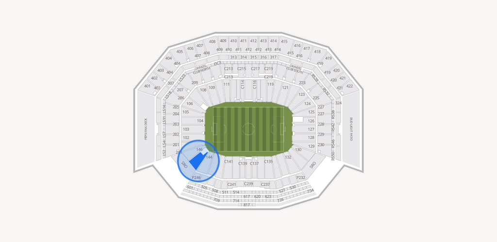 Levi's Stadium Seating Chart