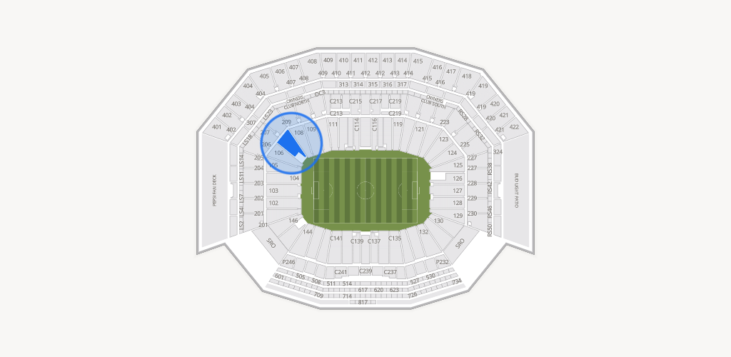Levi's Stadium Seating Chart