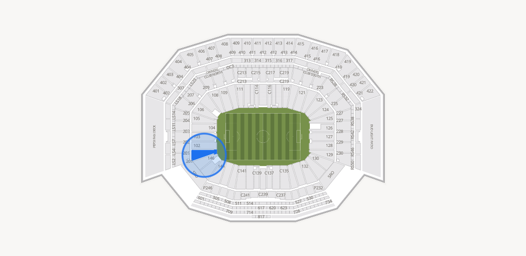 Levi's Stadium Seating Chart