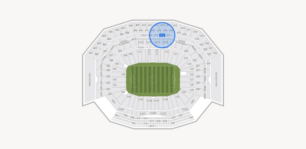 Levi's Stadium Seating Chart