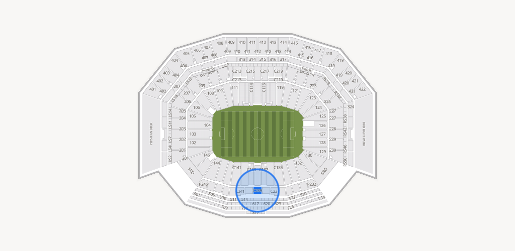 Levi's Stadium Seating Chart