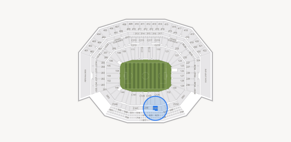 Levi's Stadium Seating Chart
