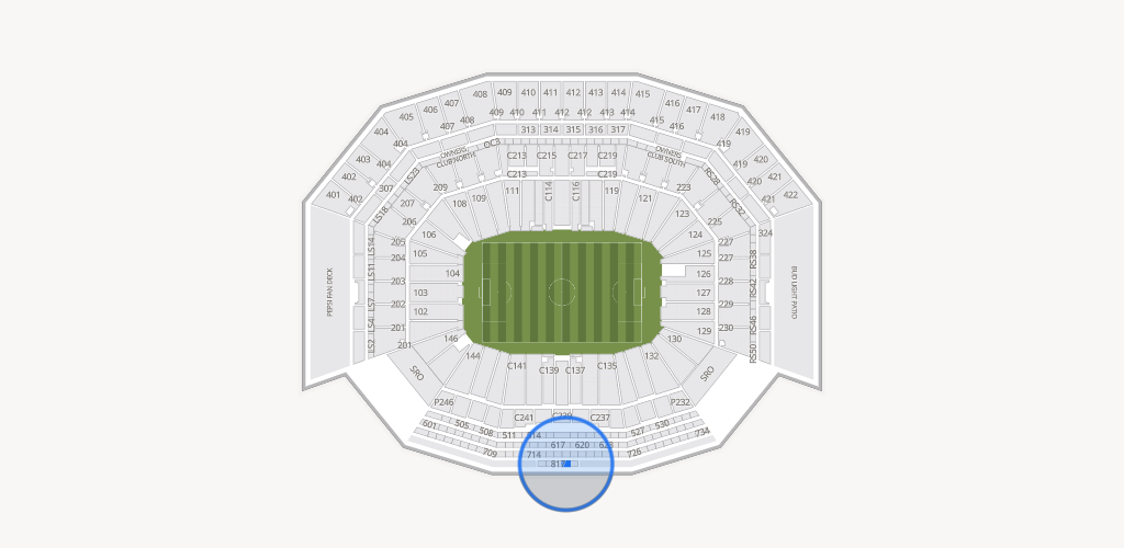 Levi's Stadium Seating Chart