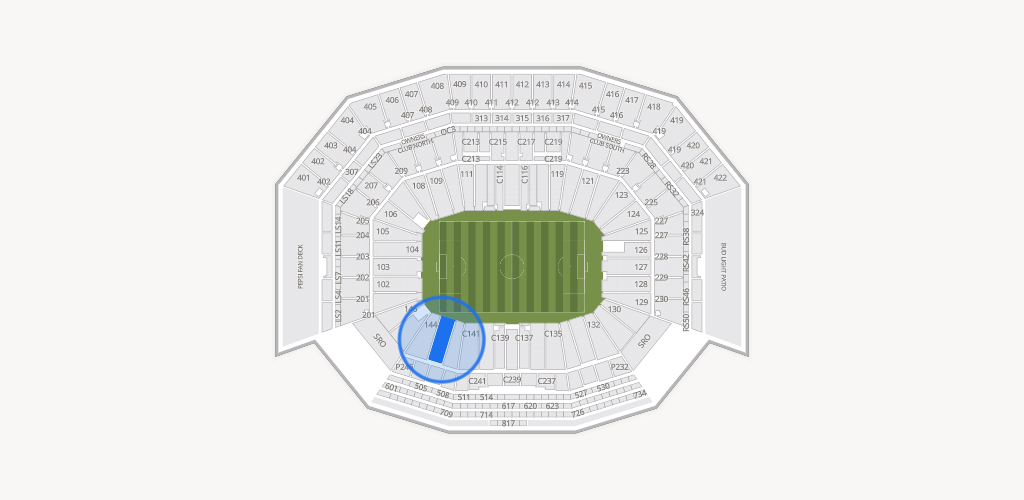Levi's Stadium Seating Chart