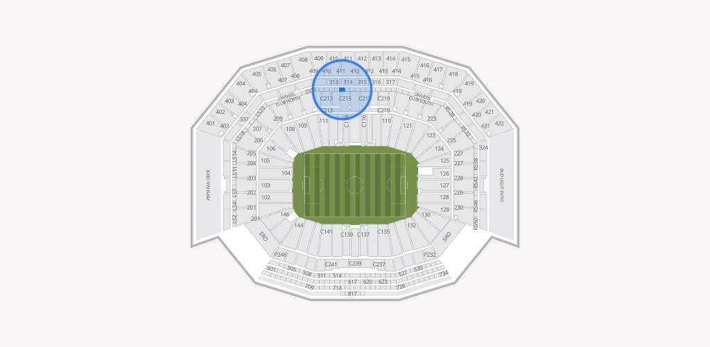 Levi's Stadium Seating Chart
