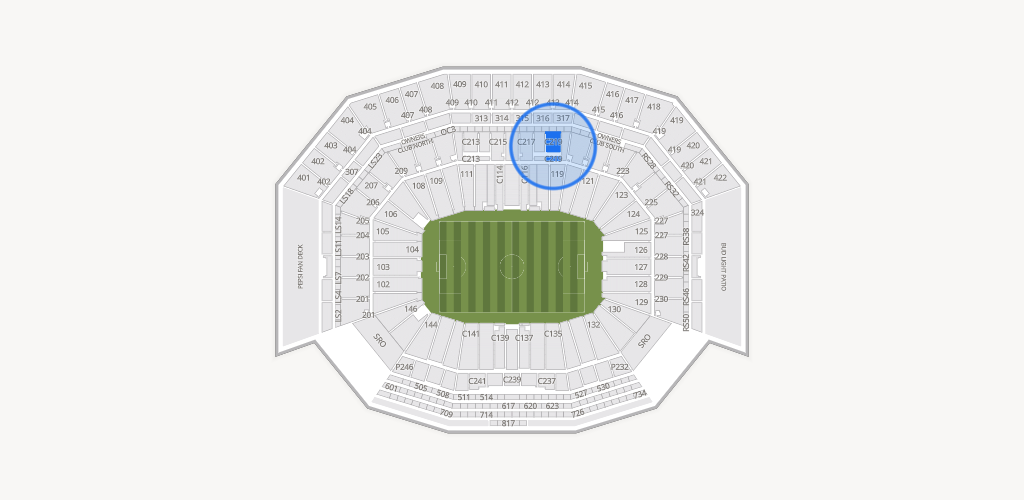 Levi's Stadium Seating Chart