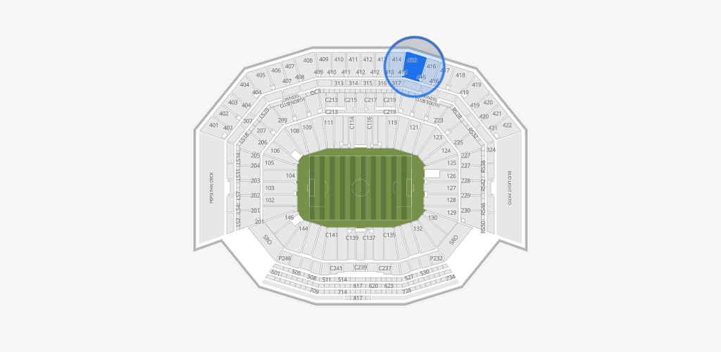 Levi's Stadium Seating Chart