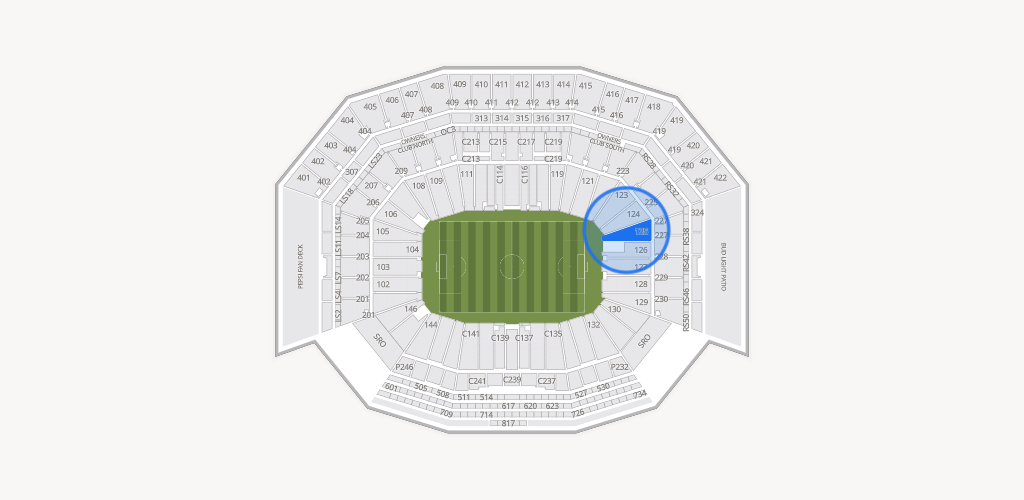 Levi's Stadium Seating Chart