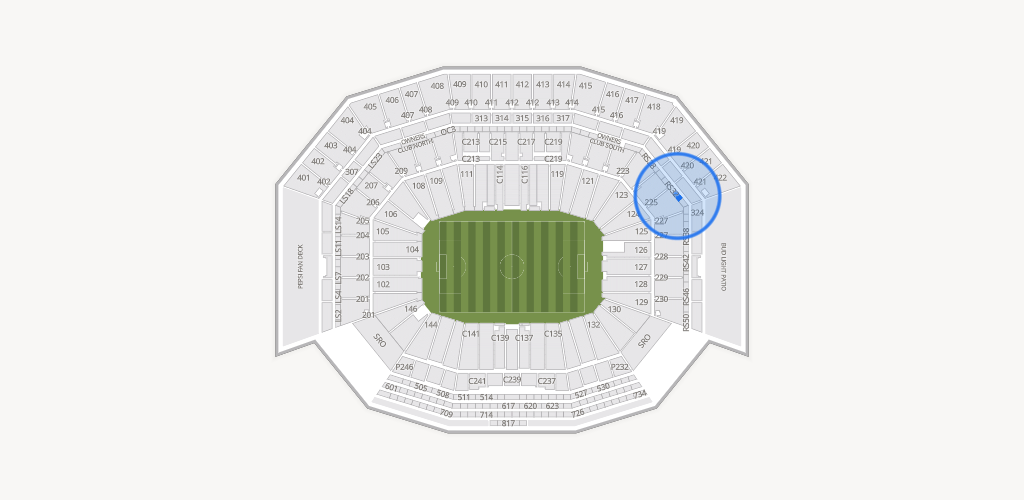 Levi's Stadium Seating Chart
